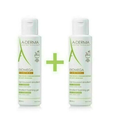 A-DERMA  EXOMEGA PACK ACEITE 2 X 500ML