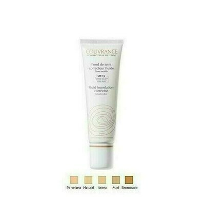 AVENE  COUVRANCE MAQ FLUIDO 30 ML. MIEL