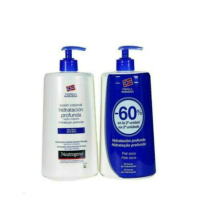 NEUTROGENA LOCION CORPORAL HIDRATACION PROFUNDA DUPLO