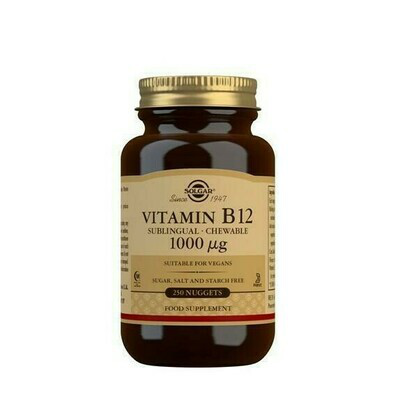 VITAMINA B12 1000MCG 250COMP MAST SOLGAR