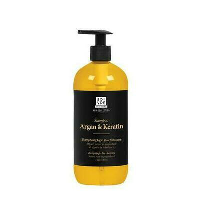 SOIVRE CHAMPU ARGAN  KERATINA  500 ML