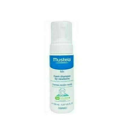 MUSTELA  CHAMPU MOUSSE RECIEN NACIDO 200 ML
