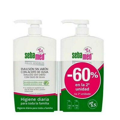 SEBAMED EMULSION PACK SIN JABON ACEITE OLIVA