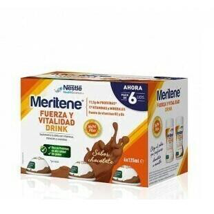 MERITENE DRINK CHOCOLATE 6 X 125 ML