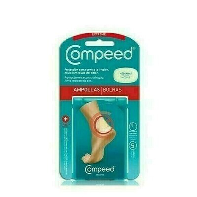 COMPEED AMPOLLAS SPORT HIDROCOLOIDE 5 U