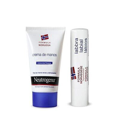 NEUTROGENA CREMA DE MANOS CONCENTRADA + STICK LABIAL