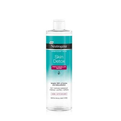 NEUTROGENA DETOX AGUA MICELAR TRIPLE ACCION 400