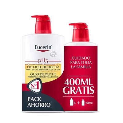 EUCERIN OFERTA  OLEOGEL DUCHA 1000 ML
