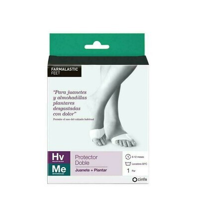 FARMALASTIC CORRECTOR DOBLE JUANETE+PLANTAR T/P PIE IZDO