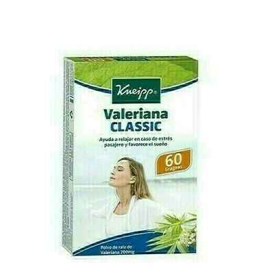 KNEIPP VALERIANA CLASSIC  60 GRAGEAS