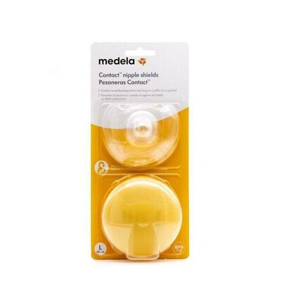 MEDELA PEZONERAS T/ L 24 MM 2 UD