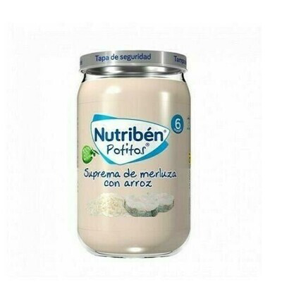 NUTRIBEN SUPREMA MERLUZA ARROZ POT 235G