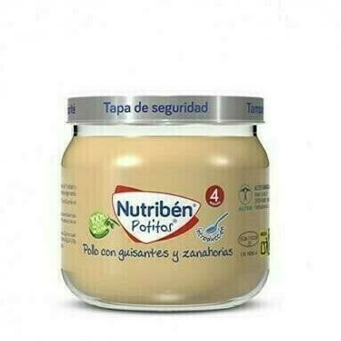 NUTRIBEN POTITO POLLO GUIS ZANAH 120 GR