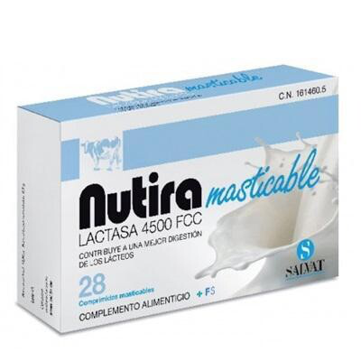 NUTIRA LACTASA 4500 FCC 28 COMP MASTICAB