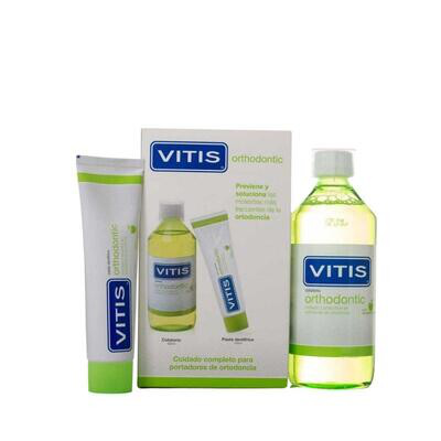 PACK VITIS ORTHO PASTA 100 ML COLUTORIO 500 ML