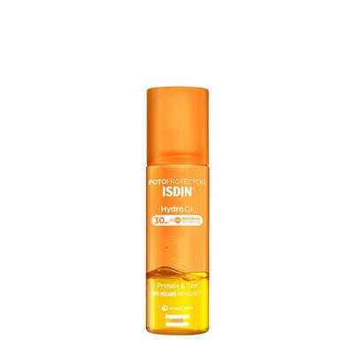 FOTOPROTETOR ISDIN HYDRO OIL SPF PROTEGE Y BRONCEA30 200ML