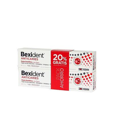 BEXIDENT ANTICARIES  DUPLO PASTA 125 ML + 125 ML