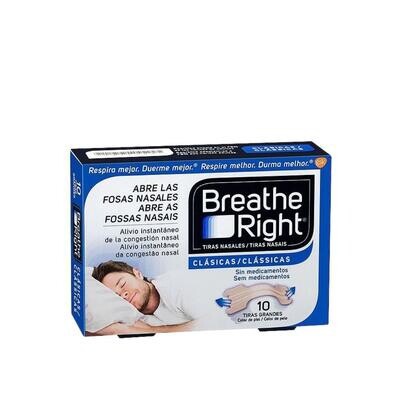 TIRA NASAL BREATHE RIGHT GRANDE 10 UN