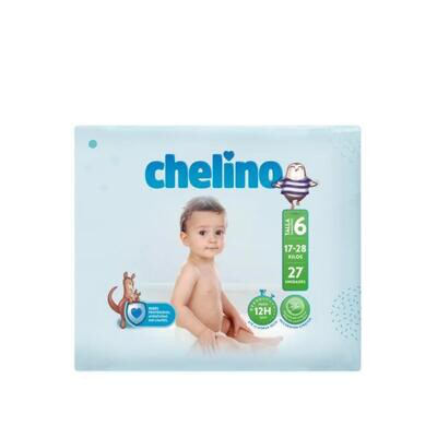 PAÑAL CHELINO INFANTIL T6 17-28KG 27 UN