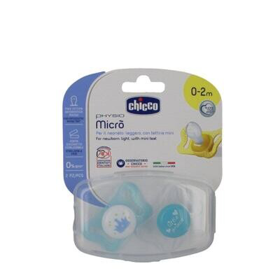 CHUPETE SILICONA CHICCO PHYSIO MICRO 0-2 M AZ