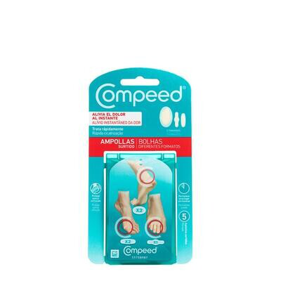 COMPEED PACK MIXTO AMPOLLAS 5U 3 TAMAÑOS