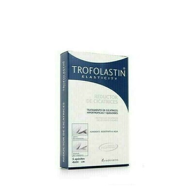 TROFOLASTIN REDUCTOR CICATRICES 4 CM X 30 CM 5 APOSITOS