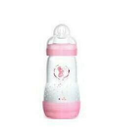MAM BIBERON EASY START ANTI-COLIC +2M 280ML ROSA