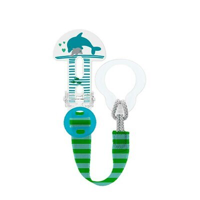 MAM BROCHE PARA CHUPETE CLIP IT! TURQUESA