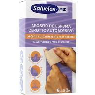 SALVELOX MED FOAM PLASTER APOSITO ADHESIVO 1
