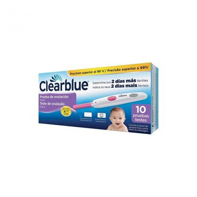 CLEARBLUE TEST OVULACION DIGITAL 10 UNIDADES