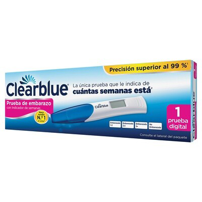CLEARBLUE TEST EMBARAZO DIGITAL 1 PRUEBA