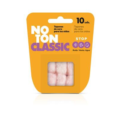 TAPONES OIDOS CERA ALGODON NOTON  8 UDS