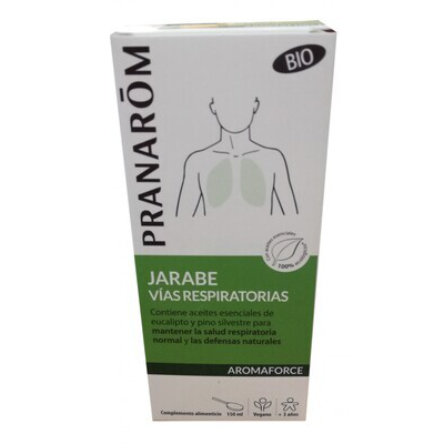 PRANAROM AROMAFORCE JARABE VIAS RESPIRATORIAS  150ML BIO