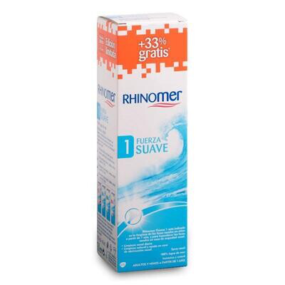 RHINOMER  1 FUERZA SUAVE LIMPIEZA NASAL135ML+45 ML