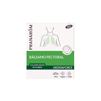 PRANAROM AROMAFORCE BALSAMO PECTORAL 80 ML