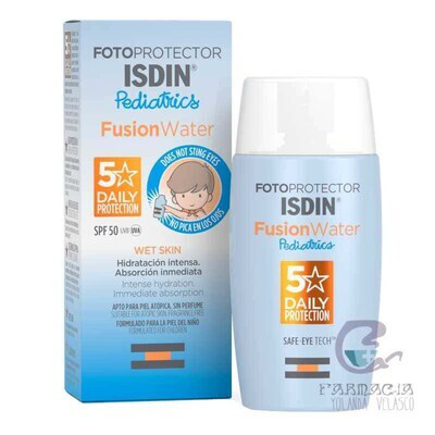 FOTOPROTECTOR ISDIN PEDIATRICS FUSION WATER 50 50ML