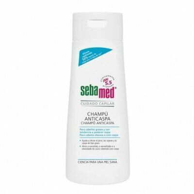 SEBAMED CHAMPU ANTICASPA GRASA 200 ML.