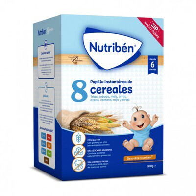 NUTRIBEN 8 CEREALES 600 GR