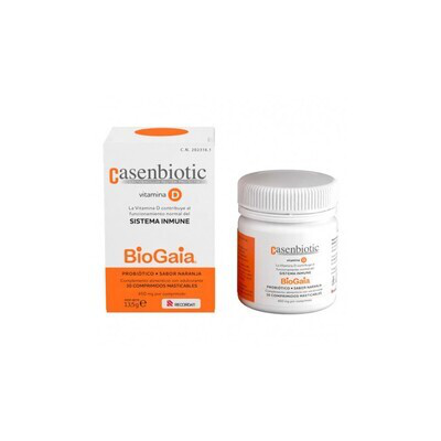 CASENBIOTIC VITAMINA D 30COMPRIMIDOS MASTICABLES