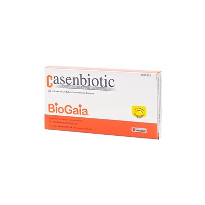 CASENBIOTIC 10 COMPRIMIDOS SABOR LIMON