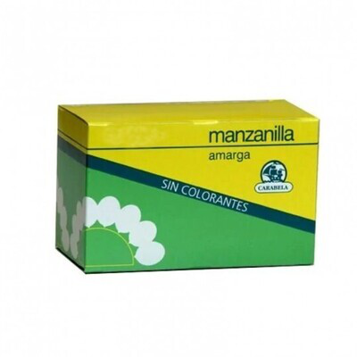 MANZANILLA AMARGA CARABELA 20 BOLSAS