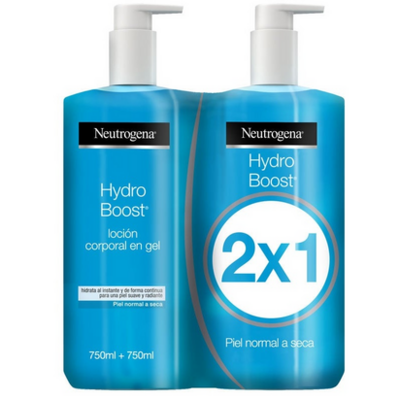 NEUTROGENA HYDRO BOOST LOCION CORPORAL GEL 2 X 750 ML