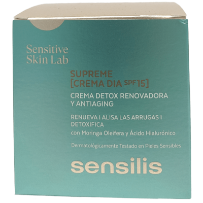 SENSILIS SUPREME CREMA DE DIA SPF 15   50 ML