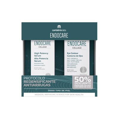 ENDOCARE CELLAGE PACK SERUM ALTA POTENCIA 30 ML + CONTORNO DE OJOS  15 ML