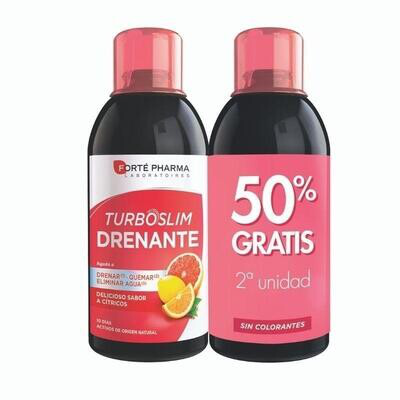 TURBOSLIM DRENANTE SABOR CITRICOS DUPLO 2 X 500 ML