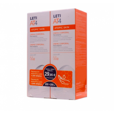 LETI AT4 CREMA CORPORAL DUPLO 2 X 200 ML