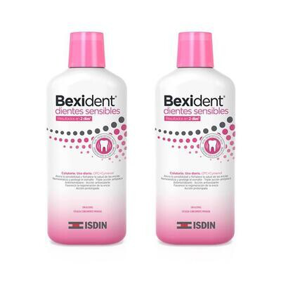 BEXIDENT DIENTES SENSIBLES PACK 2 X 500 ML