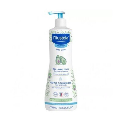 MUSTELA GEL DERMO LIMPIADOR 750 ML