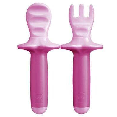 MAM SPOON  FORK TRAINER SET CUCHARA Y TENEDOR
