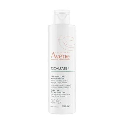 AVENE CICALFATE GEL LIMPIADOR PURIFICANTE 200 ML